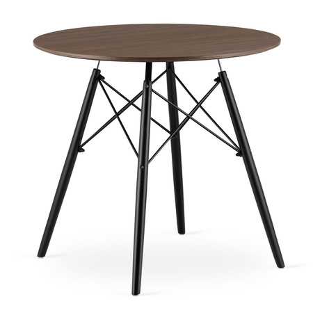 Jídelní stůl TODI 80 cm - černá/jasan Signal-nabytek